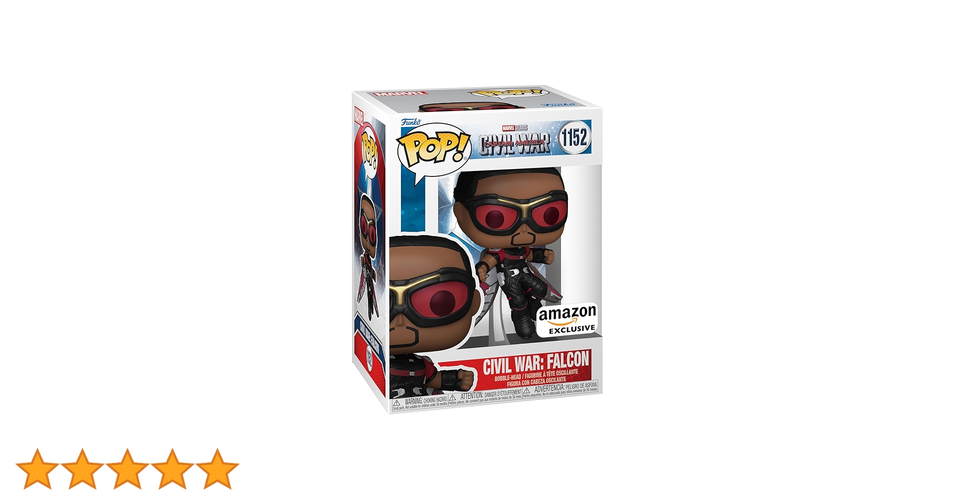 【FUNKO POP】シビルウォーセット【ファンコポップ】 Amazon.com: Funko Pop Marvel: Captain America: Civil War